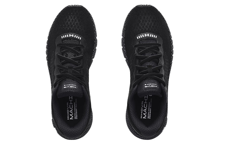 (WMNS) Under Armour HOVR Machina 2 'Black Pitch Grey' 3023555-002