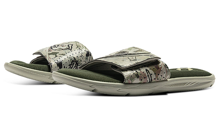 Under Armour Ignite 6 Graphic Strap Slide 'Khaki Base Camo' 3024450-200