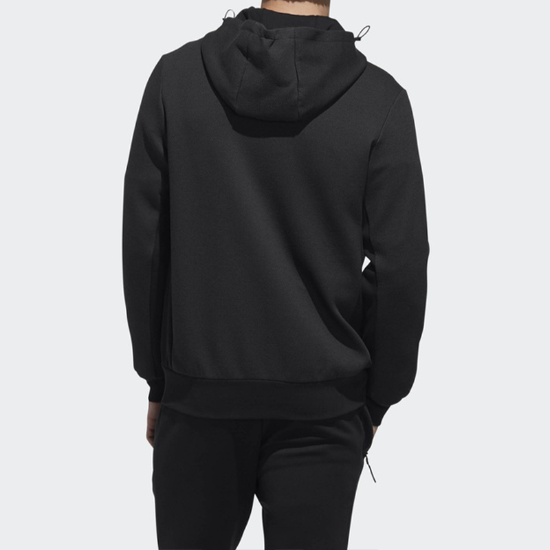adidas Htt Double Knit Hooded Jacket Black DW4590