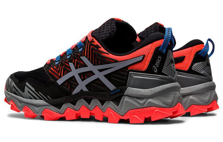 (WMNS) ASICS Gel-FujiTrabuco 8 'Black Flash Coral' 1012A574-700