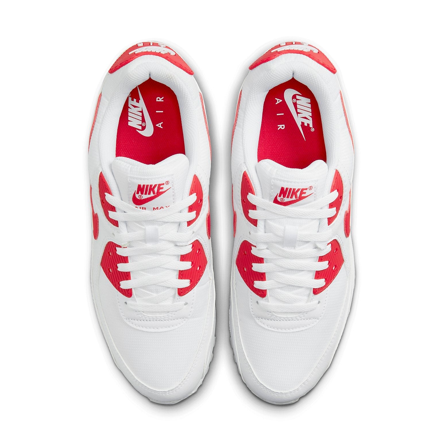 Nike Air Max 90 'White University Red' DX8966-100