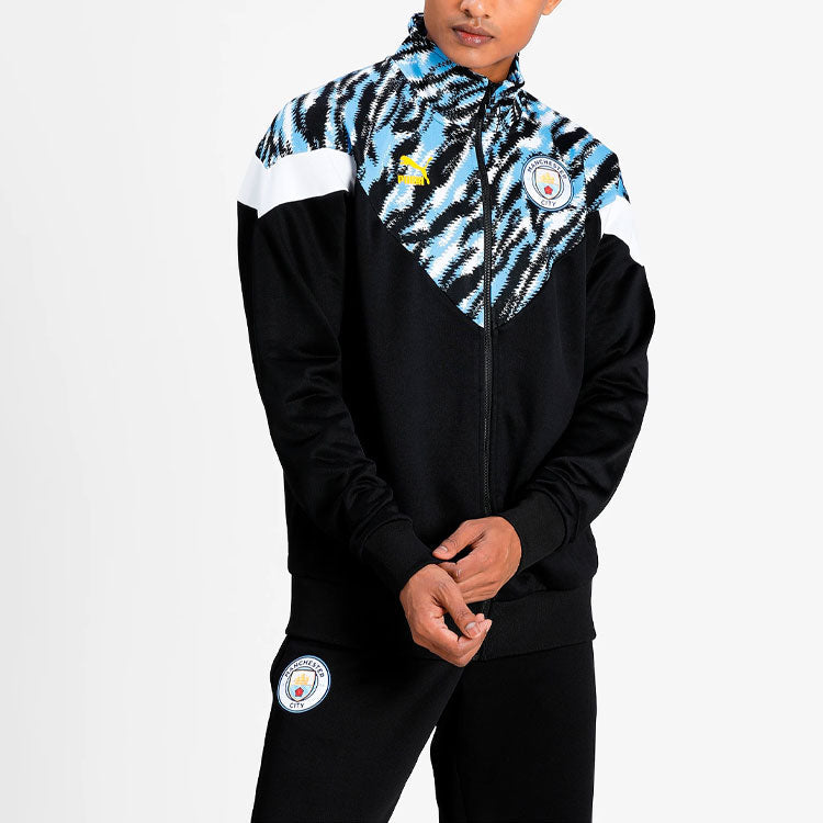 PUMA Manchester City FC Iconic MCS Boys' Track Jacket 'Blue' 758709-05