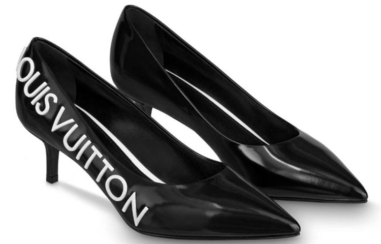 (WMNS) LOUIS VUITTON Call Back Pumpes 'Glossy Black' 1A5L8B