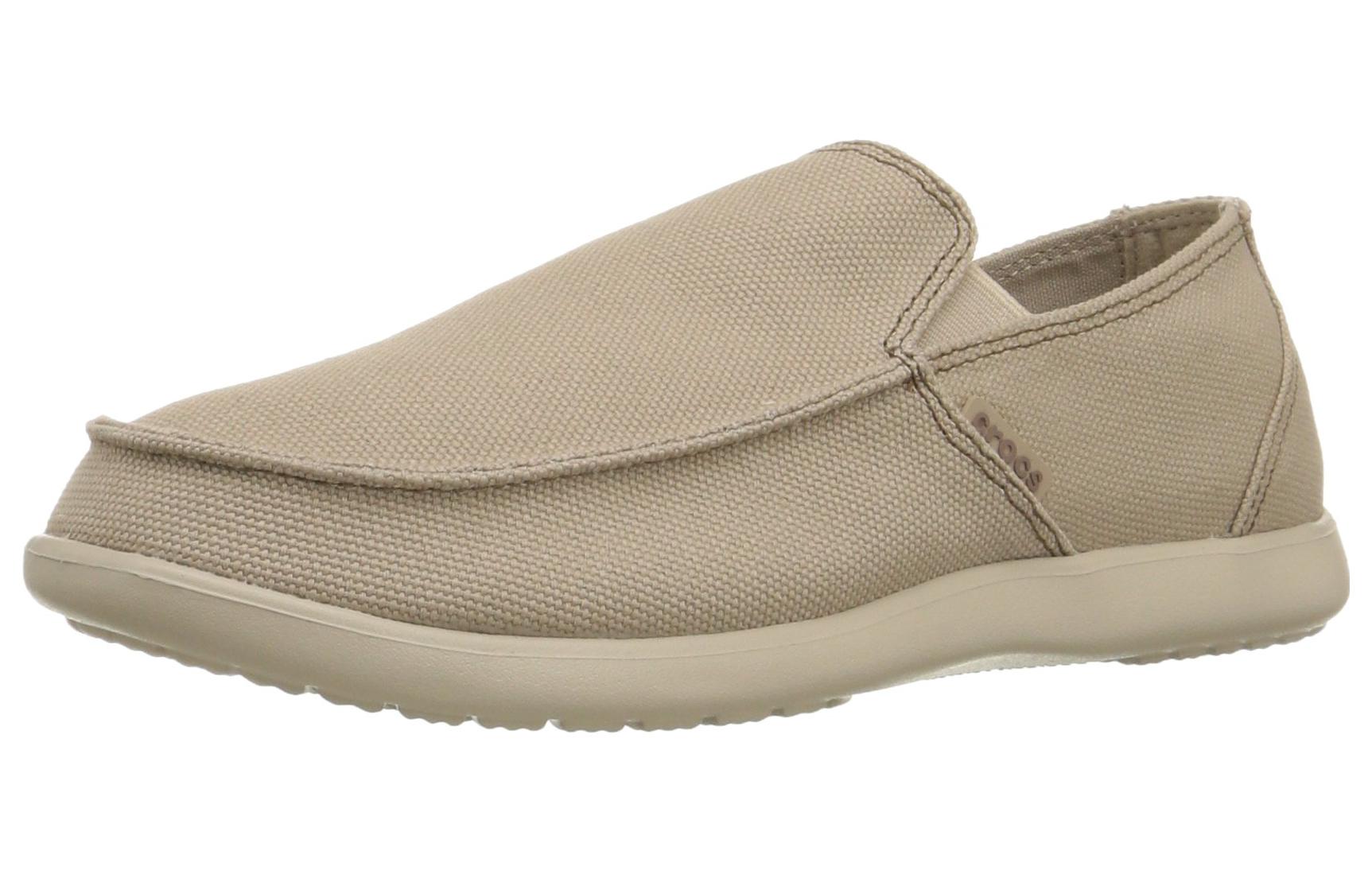 Crocs Santa Cruz Clean Cut Loafers 'Khaki' 202972-2U6