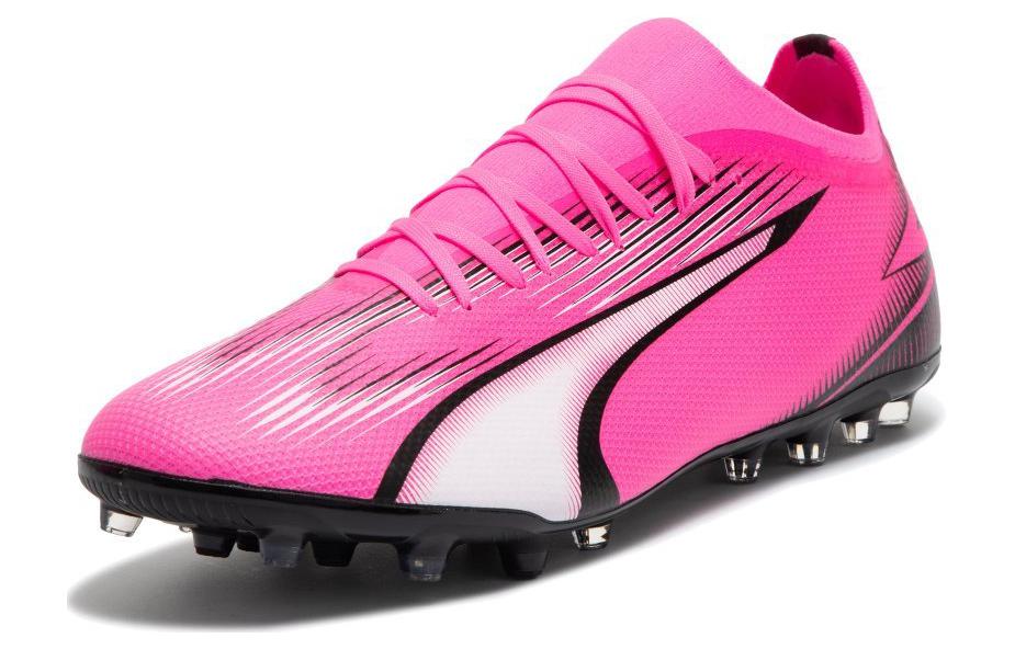 PUMA Ultra Match MG Track Shoes 'Pink White Black' 107756-01
