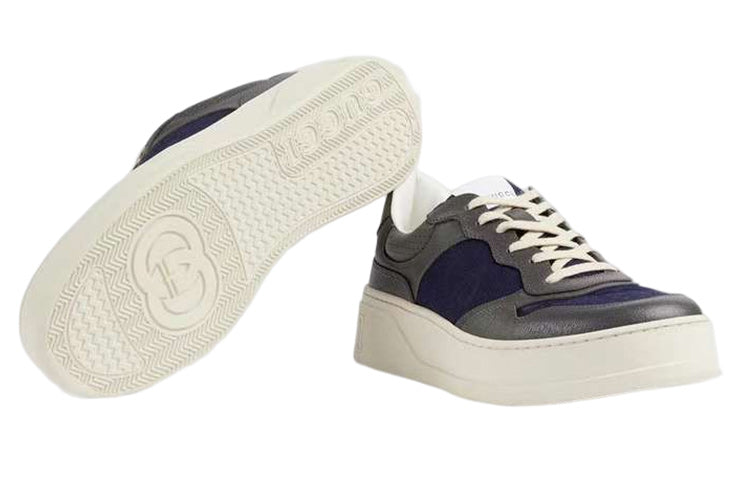 Gucci Interlocking G Lace-Up Sneakers 'Grey Blue' 726543-AABNK-1152
