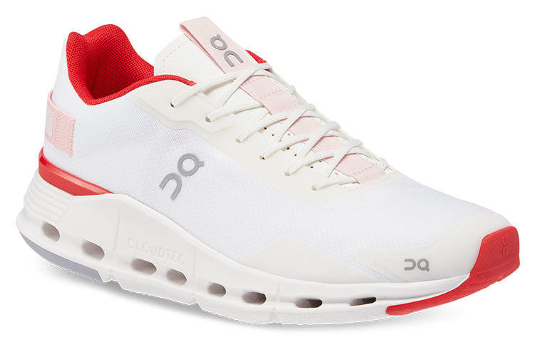 (WMNS) On Running Cloudnova Form White Red' 26.98481