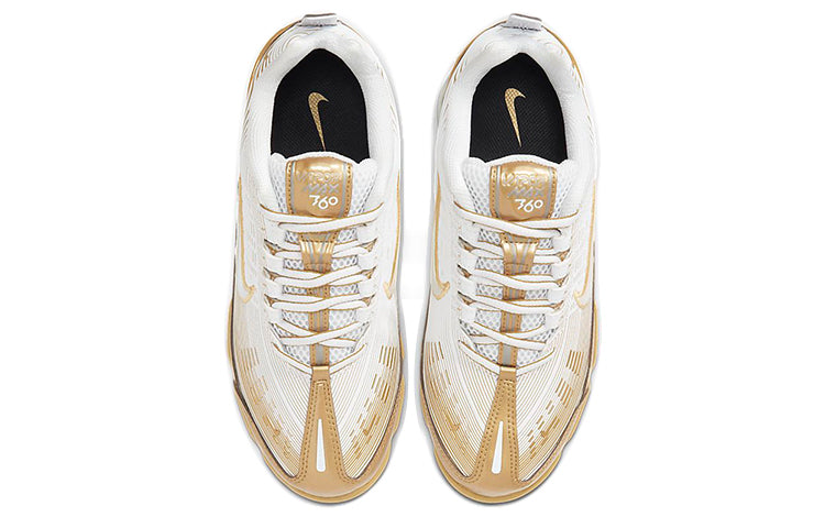 (WMNS) Nike Air VaporMax 360 'White Metallic Gold' CK9670-101