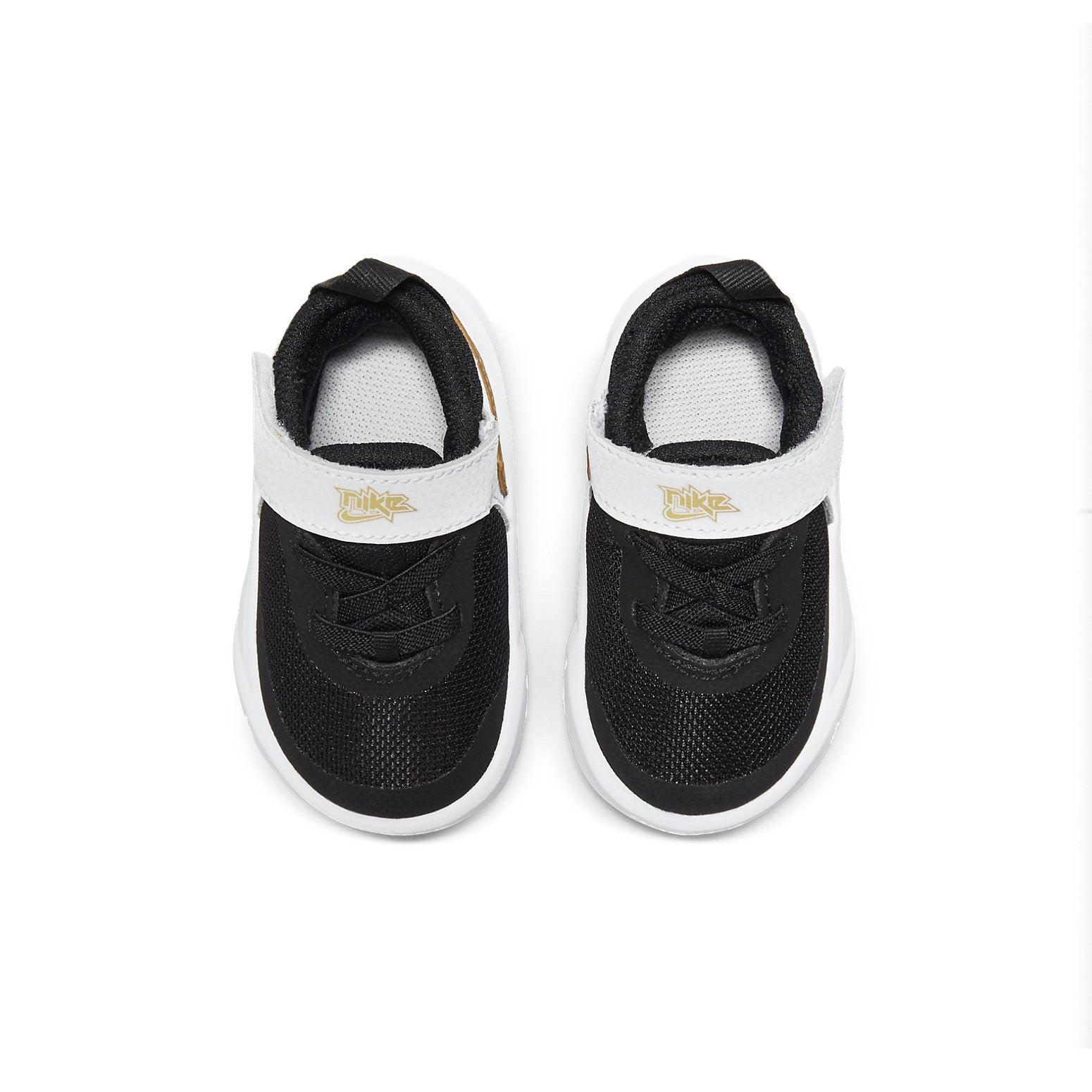 (TD) Nike Team Hustle D10 'Black White Metallic Gold' CW6737-002