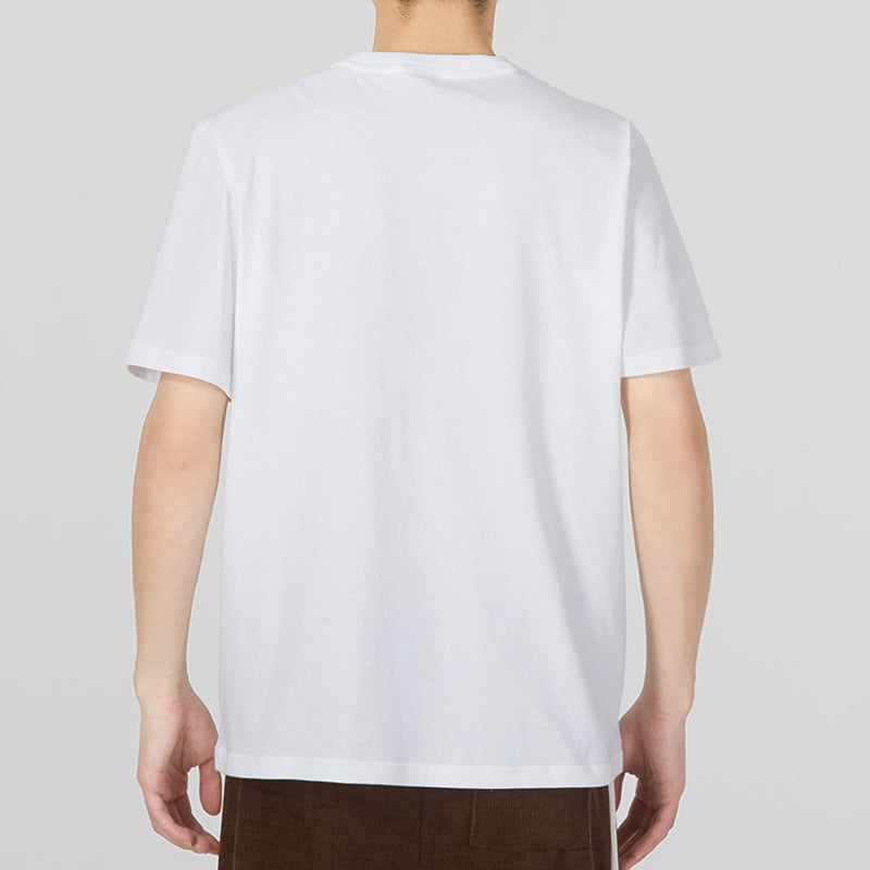 PUMA Printed Short Sleeve T-Shirt 'White' 621559-02