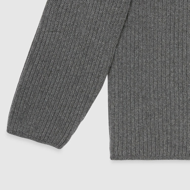 Gucci Wool Cashmere Sweater With Hood 'Grey' 758112-XKDH3-1160