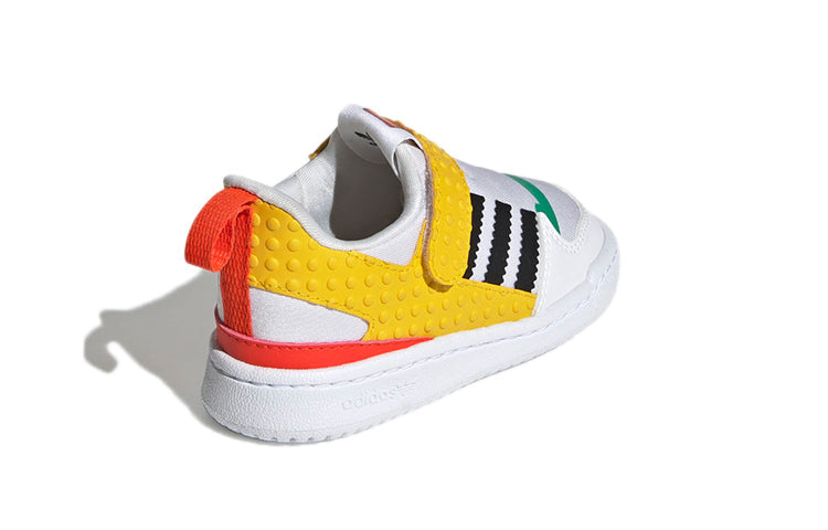(TD) adidas LEGO x Forum 360 'White Equipment Yellow' Q46515
