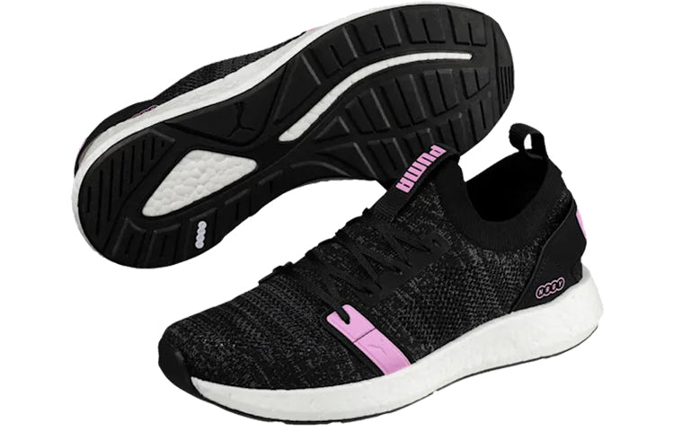 (WMNS) PUMA Nrgy Neko Engineer Knit 'Black Pink' 191094-01