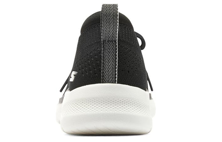(WMNS) Skechers Go Walk 6 'Black White' 894117-BLK