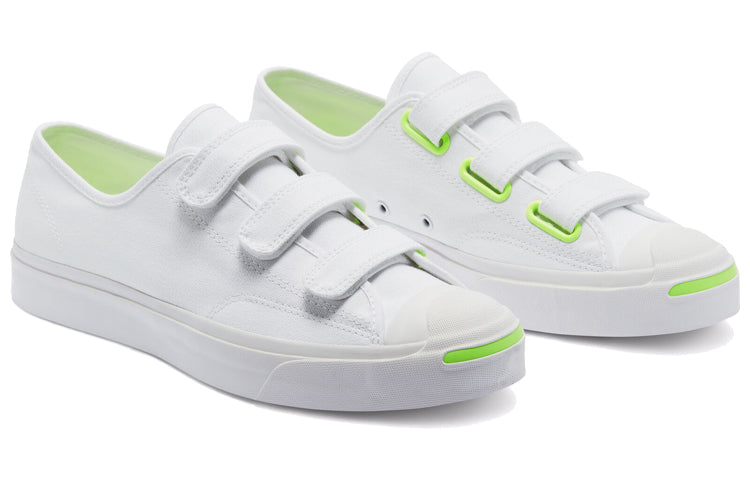 Converse Jack Purcell Low Easy-On 'White Ghost Green' 168137C