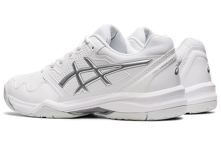 (WMNS) ASICS Gel-Dedicate 7 'White Pure Silver' 1042A167-100
