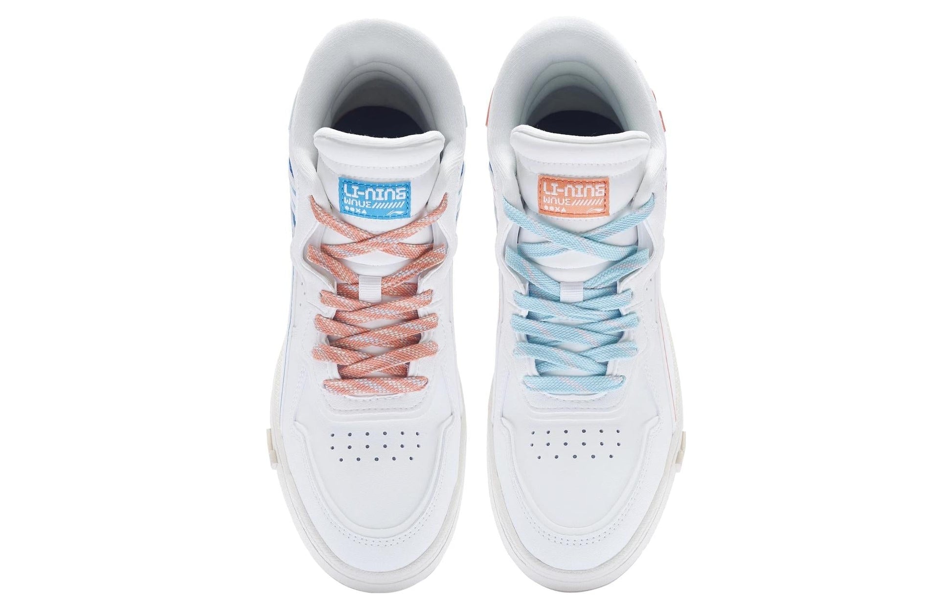 (WMNS) Li-Ning Mid Prm 'White Red Blue' AGCS152-4