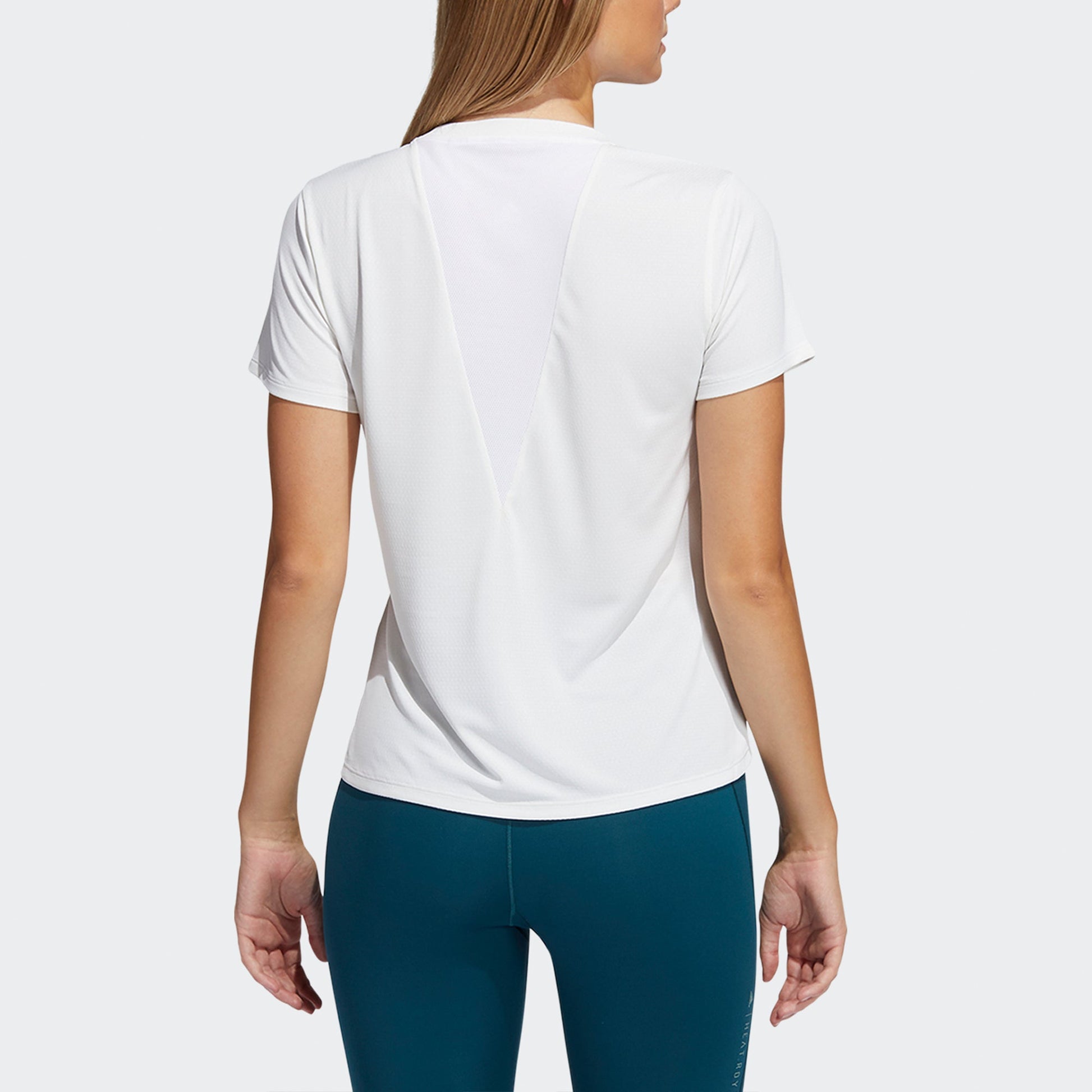 (WMNS) adidas Heatrdy Focus T Intense Training Sports Short Sleeve T-shirt White H20748