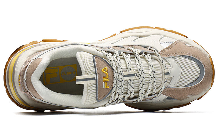 (WMNS) Fila Fusion Shoes 'Beige White' T12W125208FPM