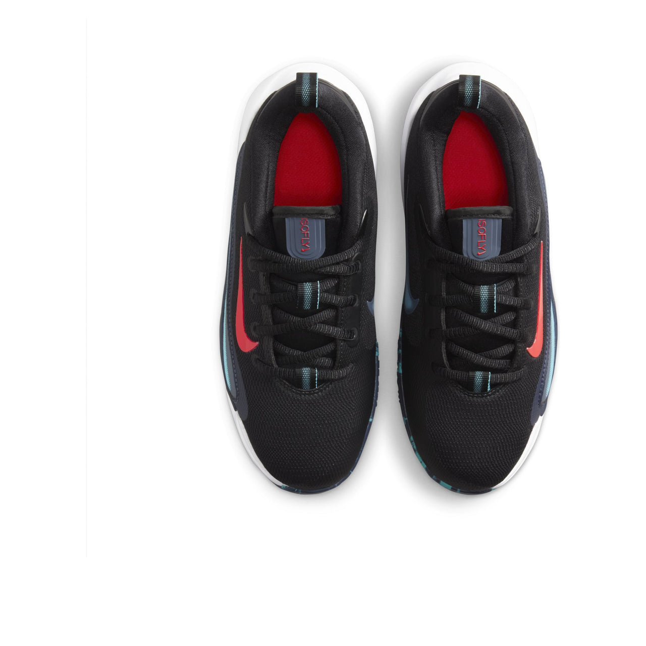 (GS) Nike IsoFly 'Black Dusty Cactus Thunder Blue Bright Crimson' FN4384-004