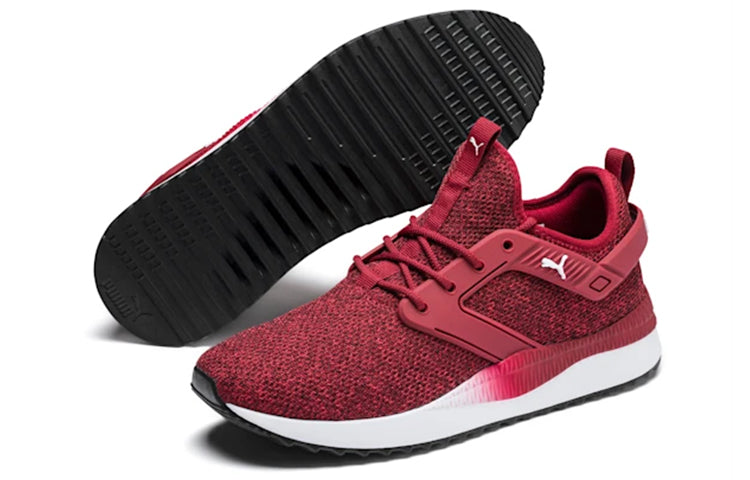 PUMA Pacer Next Excel VariKnit Sneakers Cherry Red 369121-05
