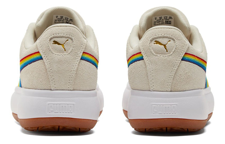 (WMNS) PUMA Suede Mayu 'Rainbow - Whisper White' 387239-03