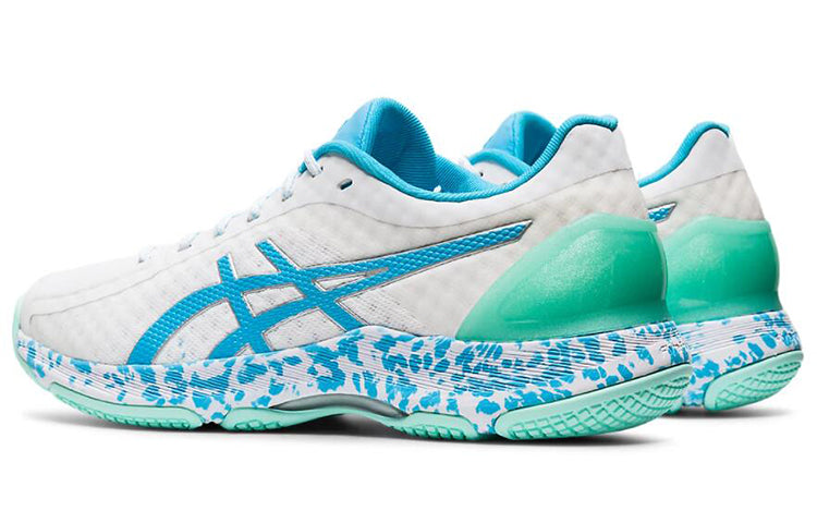 (WMNS) ASICS Netburner Super FF Running Shoes 'Blue White' 1072A014-100