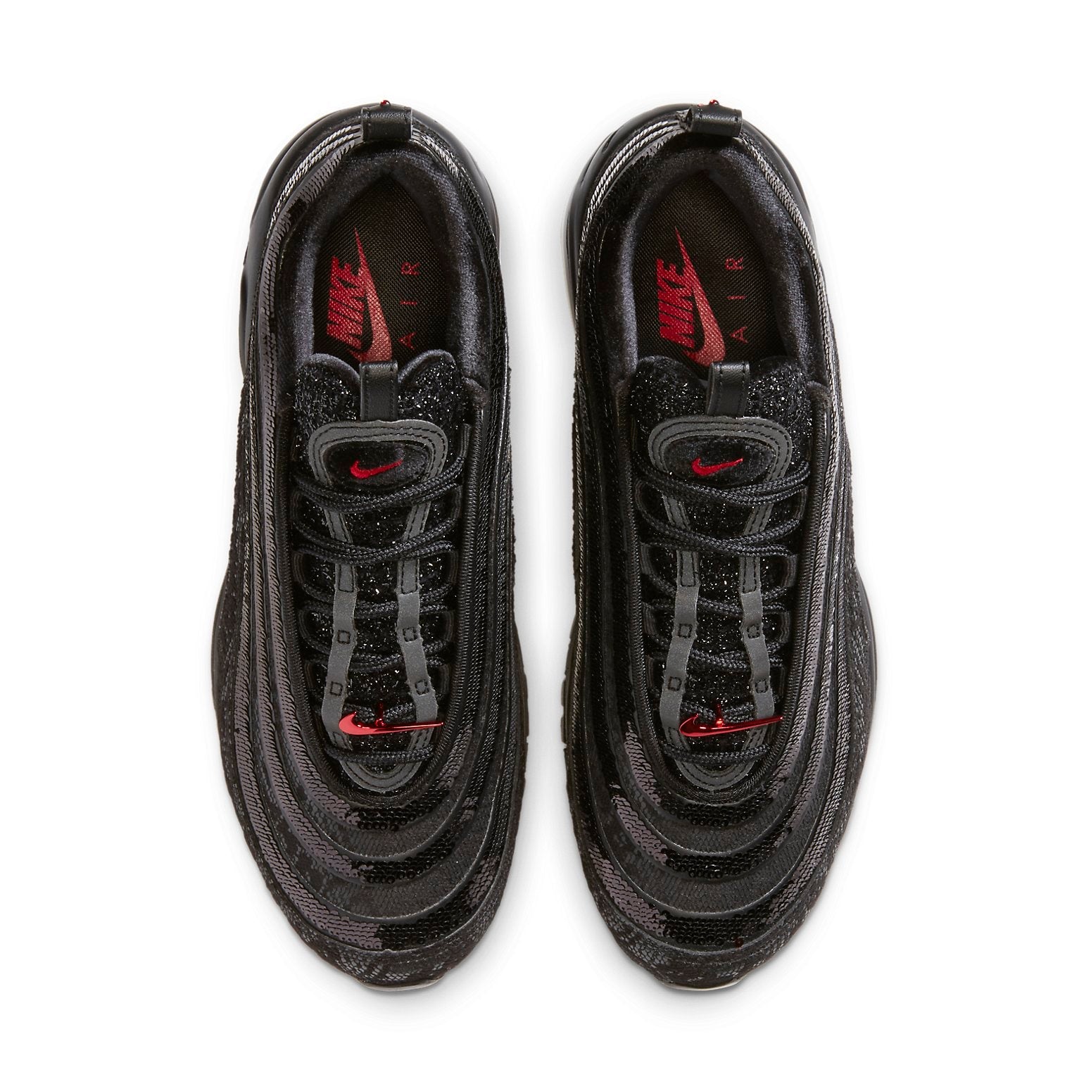 (WMNS) Nike Air Max 97 'Black Sequin Black Red' DC1709-060