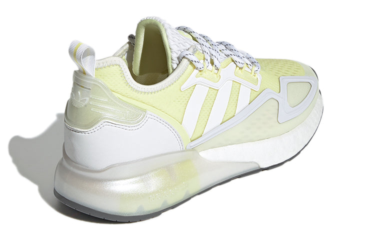 (WMNS) adidas ZX 2K Boost 'White Yellow Tint' GX2711
