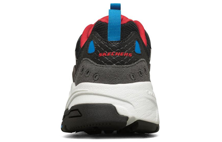(WMNS) Skechers Stamina Sports Shoes Black/White/Red 88888383-BKMT