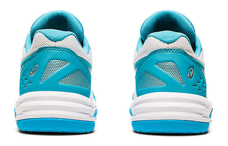 (WMNS) ASICS Upcourt 4 Running Shoes White/Blue 1072A055-101