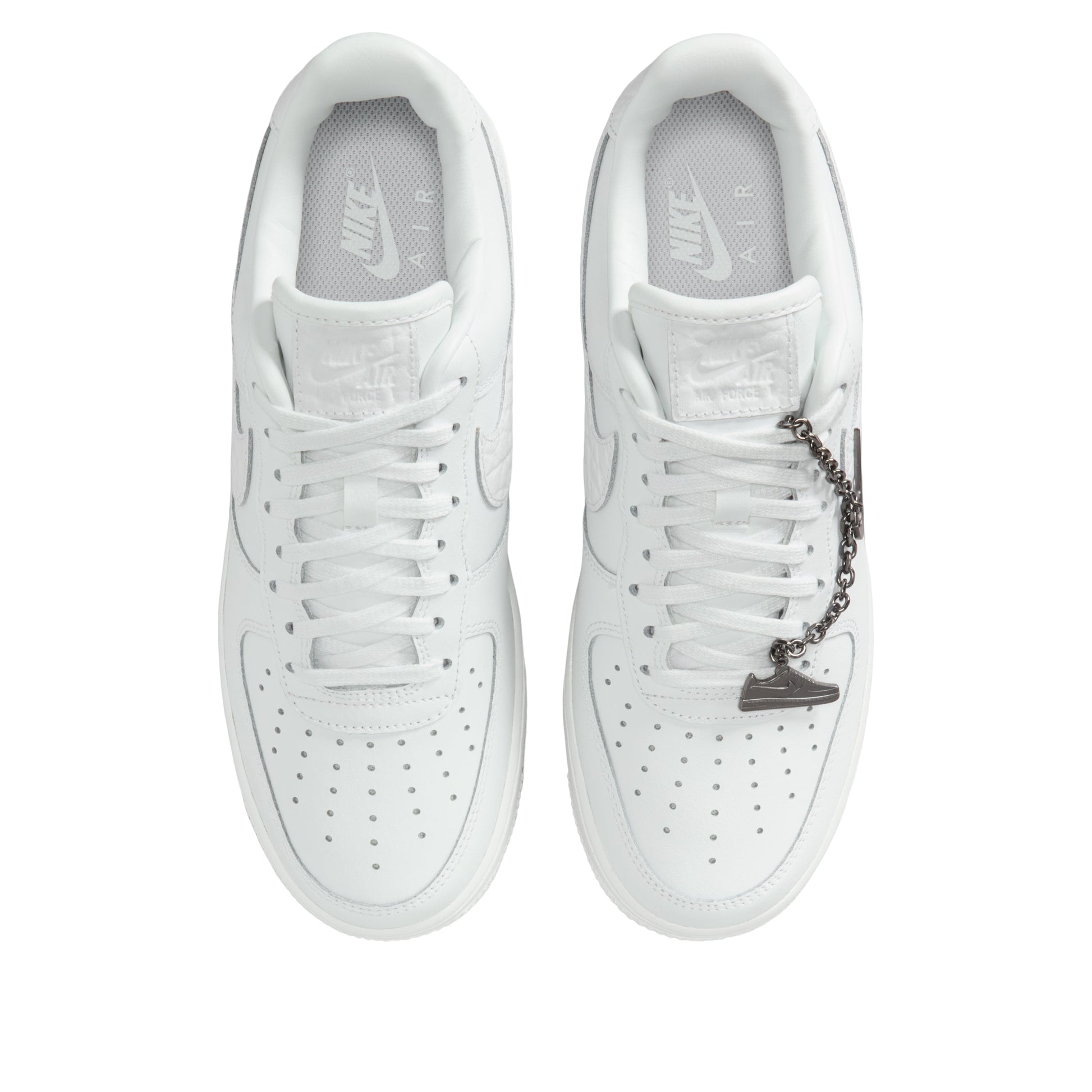 (WMNS) Nike Air Force 1 '07 Low 'Summit White White Metallic Silver' IM6485-121