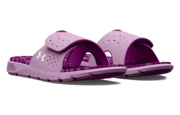 (WMNS) Under Armour UA Ignite Pro Slides 'Purple' 3026029-501