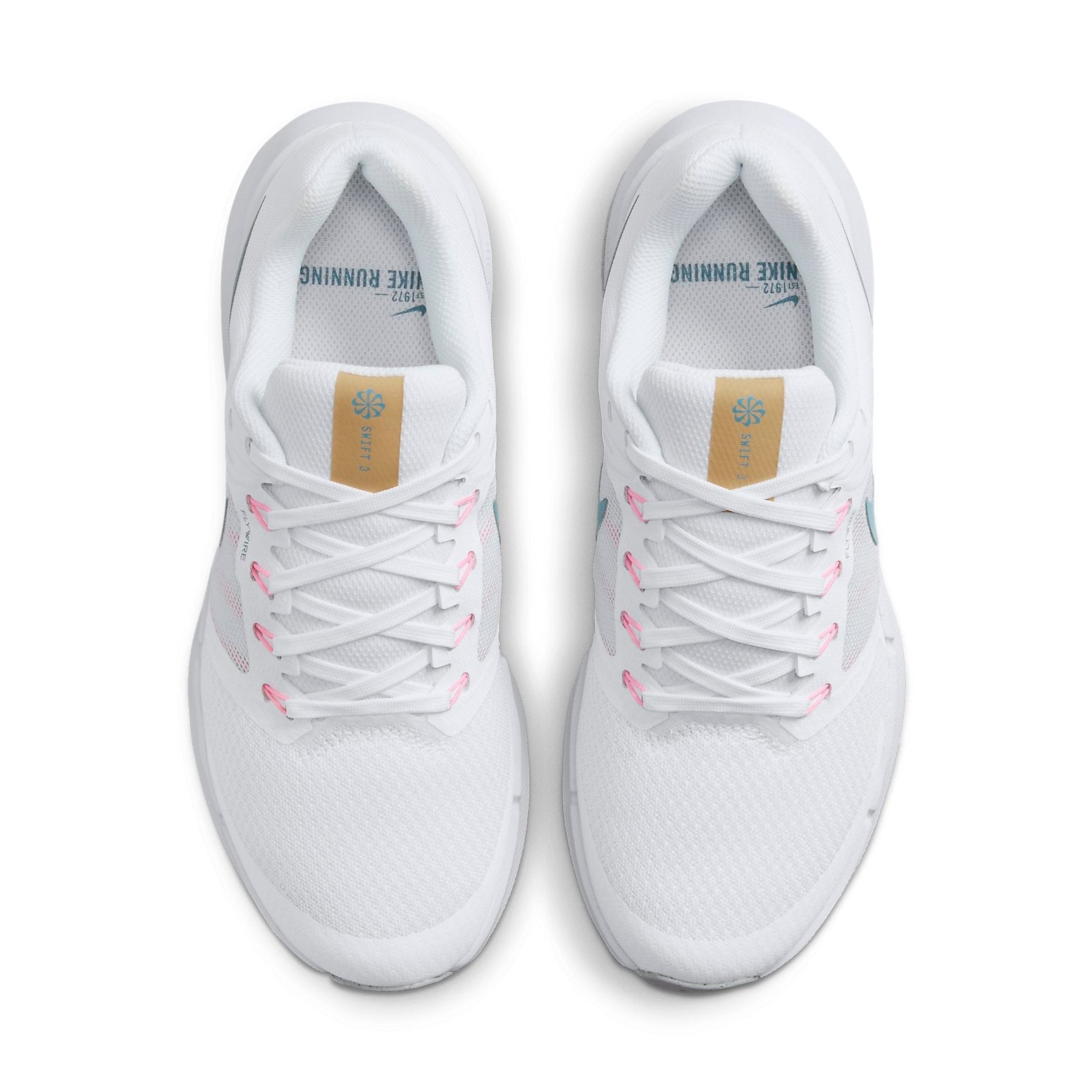 (WMNS) Nike Run Swift 3 'White Aqua' DR2698-100