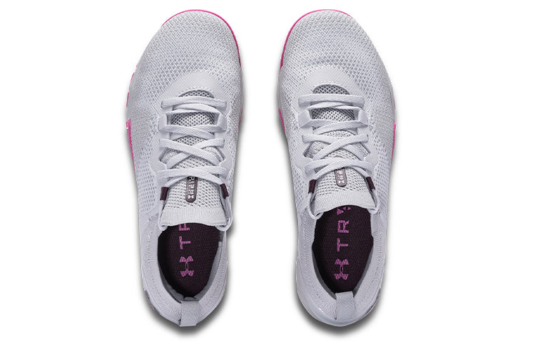 (WMNS) Under Armour TriBase Reign 3 Running Shoes Grey 3023699-100