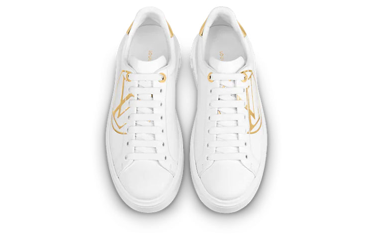 (WMNS) LOUIS VUITTON LV Time Out Sneakers 'White Gold' 1A8NI9