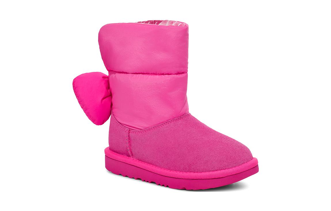 (GS) UGG Bailey Bow Maxi 'Pink' 1130756T-RCR