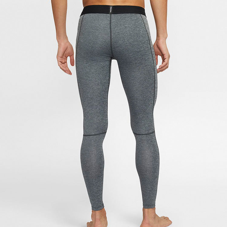 Nike Pro Dri-Fit Alphabet Logo gym pants Smoke Grey Gray BV5642-011