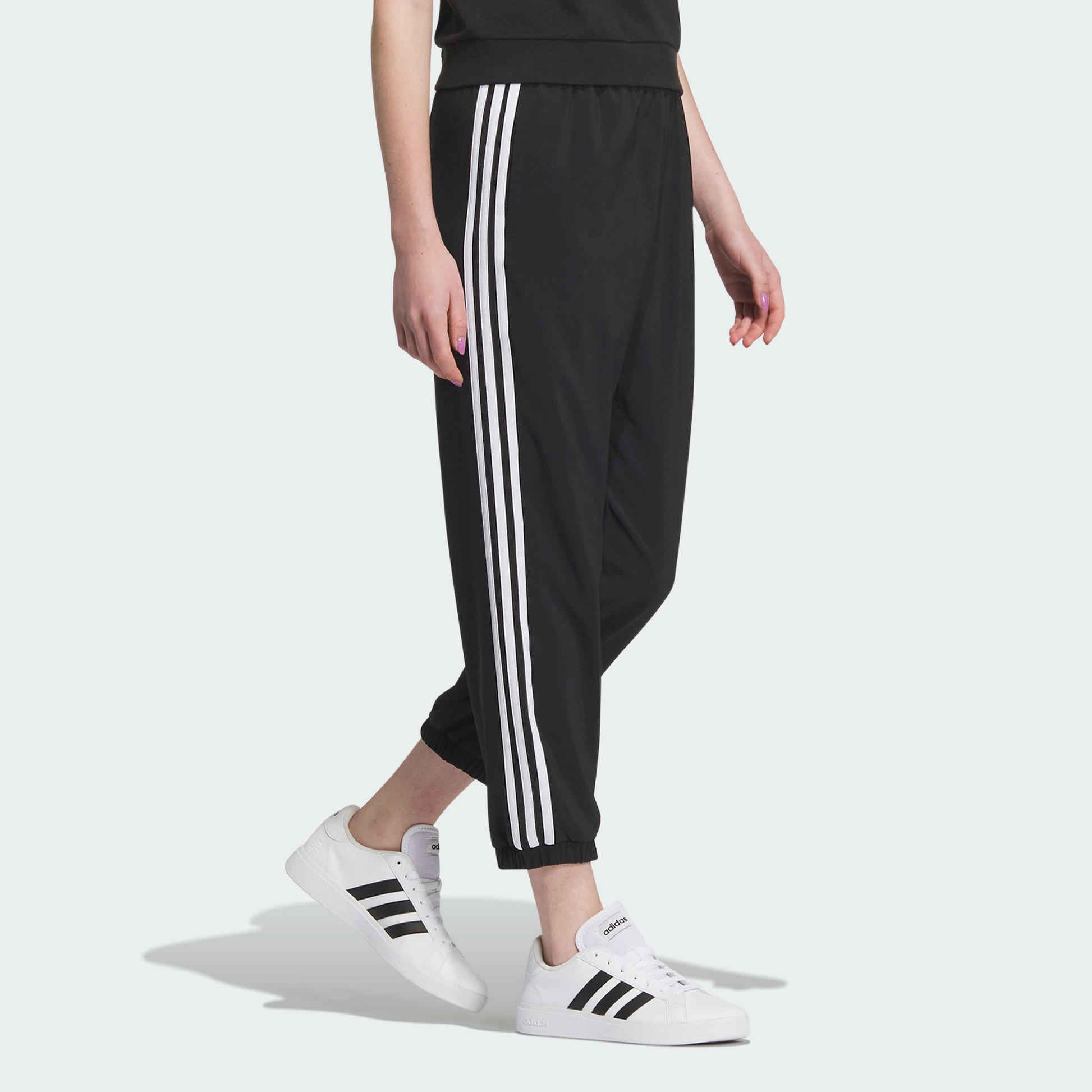 (WMNS) adidas Neo Sports Casual Pants 'Balck' IK2428