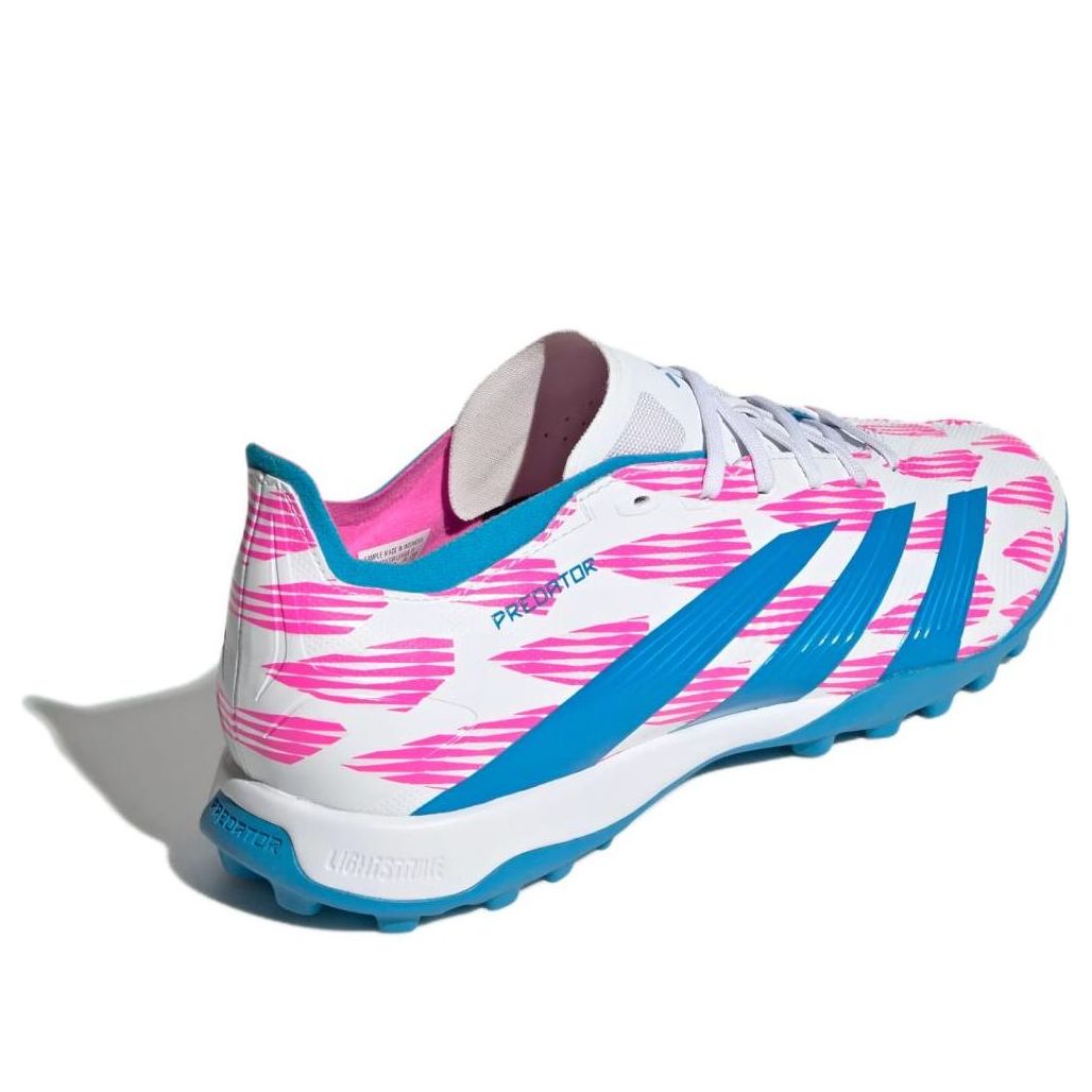 adidas Predator League Turf 'Cloud White Solar Blue Solar Pink' IF6379