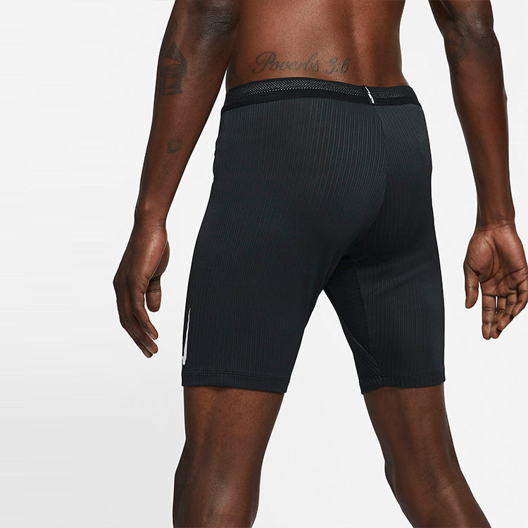 Nike AeroSwift Breathable Fabric Running Sport Sculpting Work OutShorts Men's Black DA1430-010