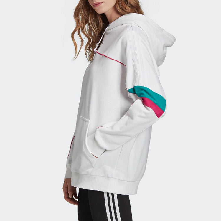 (WMNS) adidas originals Casual Sports Pullover White GC8770