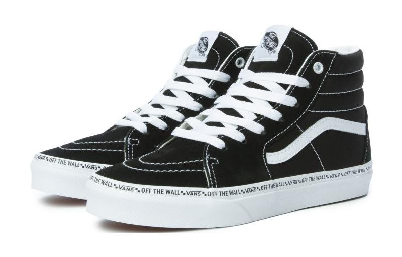 (GS) Vans SK8-Hi Skate Shoes 'Black White' VN0A4UI26BT