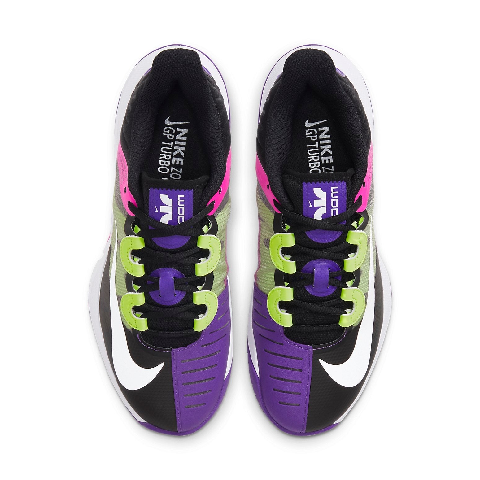 (WMNS) Nike Court Air Zoom GP 'Fierce Purple Liquid Lime' CK7580-002