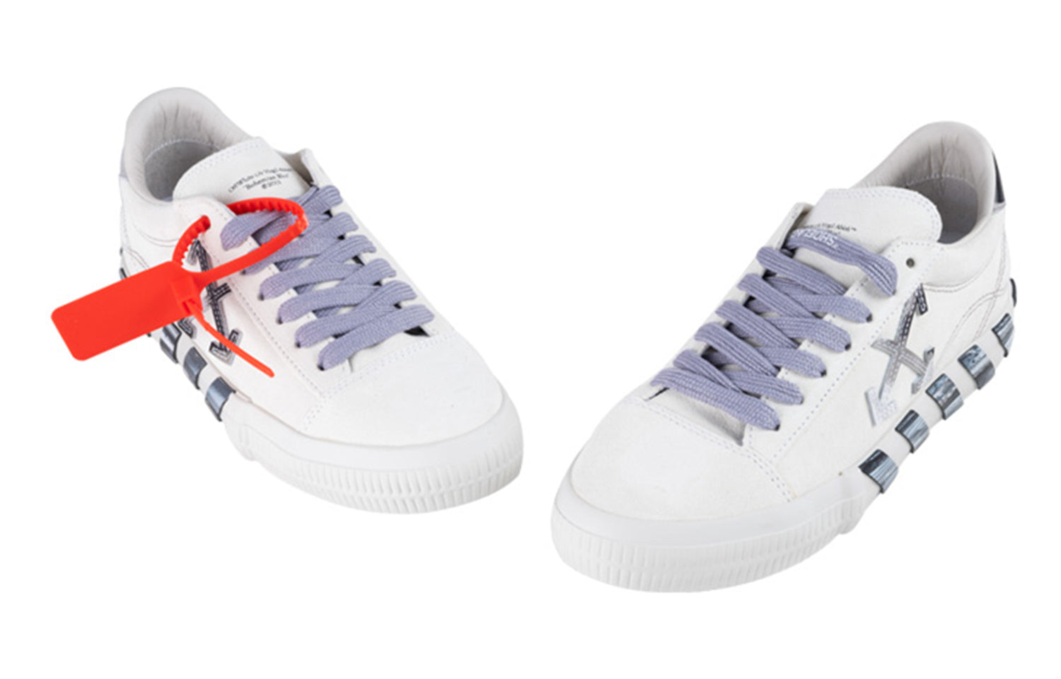(WMNS) Off-White Vulc Sneaker 'White Black' OWIA178R21LEA0010109