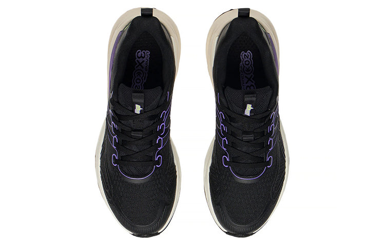 (WMNS) Li-Ning Eazgo 'Black Purple' ARES024-3