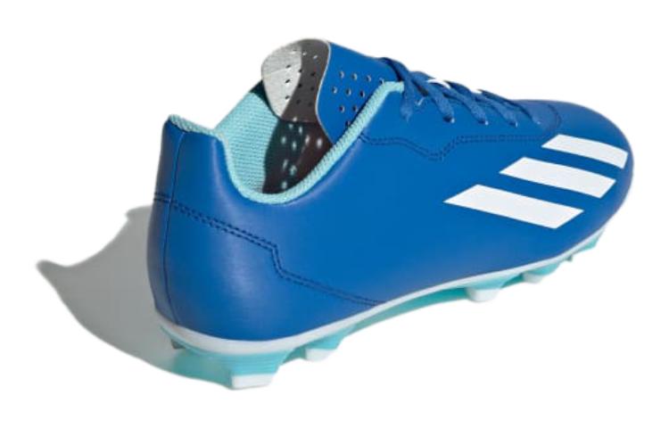 (GS) adidas X Crazyfast.4 Flexible Ground Soccer Cleats 'Blue' IE1587