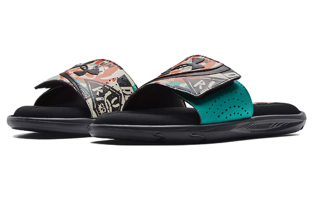Under Armour Ignite 6 Graphic Strap Slip On 'Grey' 3024450-108
