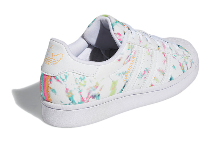 (GS) adidas Superstar Big Kid 'Watercolor' GX5406