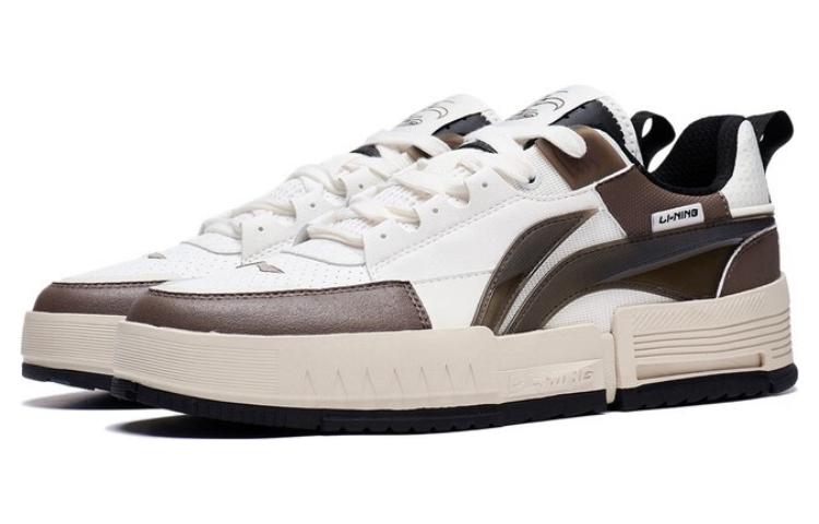 Li-Ning Sportswear Shoes 'White Brown' AGCT135-3